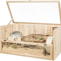 TRIXIE Nagerheim, Mäuse/Hamster, Holz | 100 x 50 x 50 cm