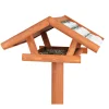 TRIXIE natura Futterhaus mit Ständer, Kiefernholz, braun | 46 x 22 x 44 cm