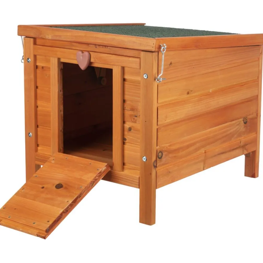 TRIXIE natura Kleintierhaus, braun | 42 x 43 x 51 cm