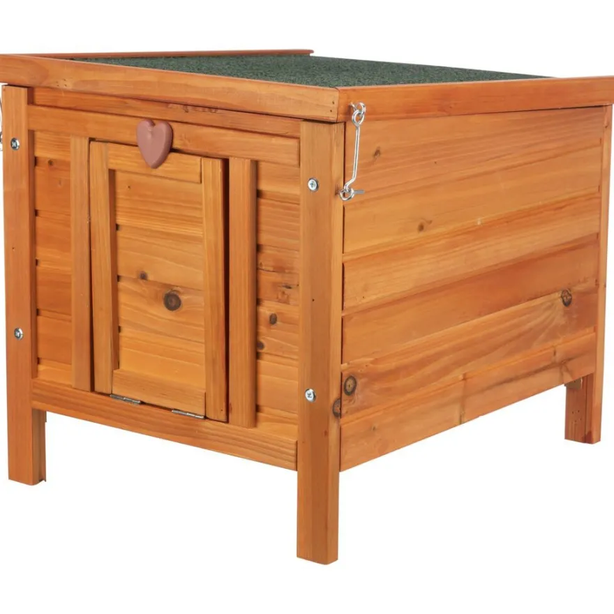 TRIXIE natura Kleintierhaus, braun | 42 x 43 x 51 cm