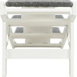 TRIXIE Rampe, ausklappbare Stufen, MDF,weiß | 44 x 46 x 106 cm