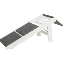 TRIXIE Rampe, ausklappbare Stufen, MDF,weiß | 44 x 46 x 106 cm