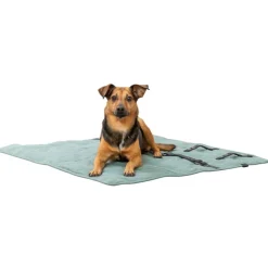 TRIXIE Reisedecke CityStyle, eckig, salbei | 80 × 80 cm