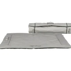 TRIXIE Reisedecke Samoa Classic, eckig, beige/olivgrün | 85 × 70 cm