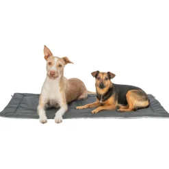 TRIXIE Reisedecke Samoa Classic, eckig, beige/olivgrün | 85 × 70 cm