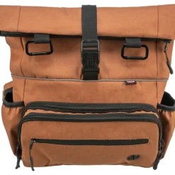TRIXIE Rolltop Hüfttasche, rost | Gurt: 55-130 cm