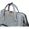 TRIXIE Rucksack Ava, grau | 32 × 42 × 20 cm