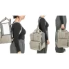 TRIXIE Rucksack CityStyle, hellgrau | 30 × 20 × 40 cm
