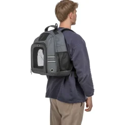 TRIXIE Rucksack Dan, grau | 34 × 44 × 26 cm