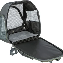 TRIXIE Rucksack Lyla, grau/blau | 34 × 22 × 42 cm