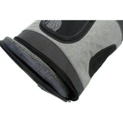 TRIXIE Rucksack Timon, schwarz/grau | 34 x 44 x 30 cm