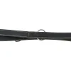 TRIXIE Rustic Fettleder-V-Leine Heartbeat, 2m, schwarz | L–XL: 2.00 m/25 mm