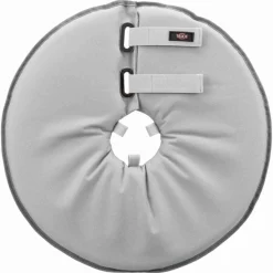 TRIXIE Schutzkragen, Polyester/Schaumstoff, grau | S: 30–34 cm/19.5 cm