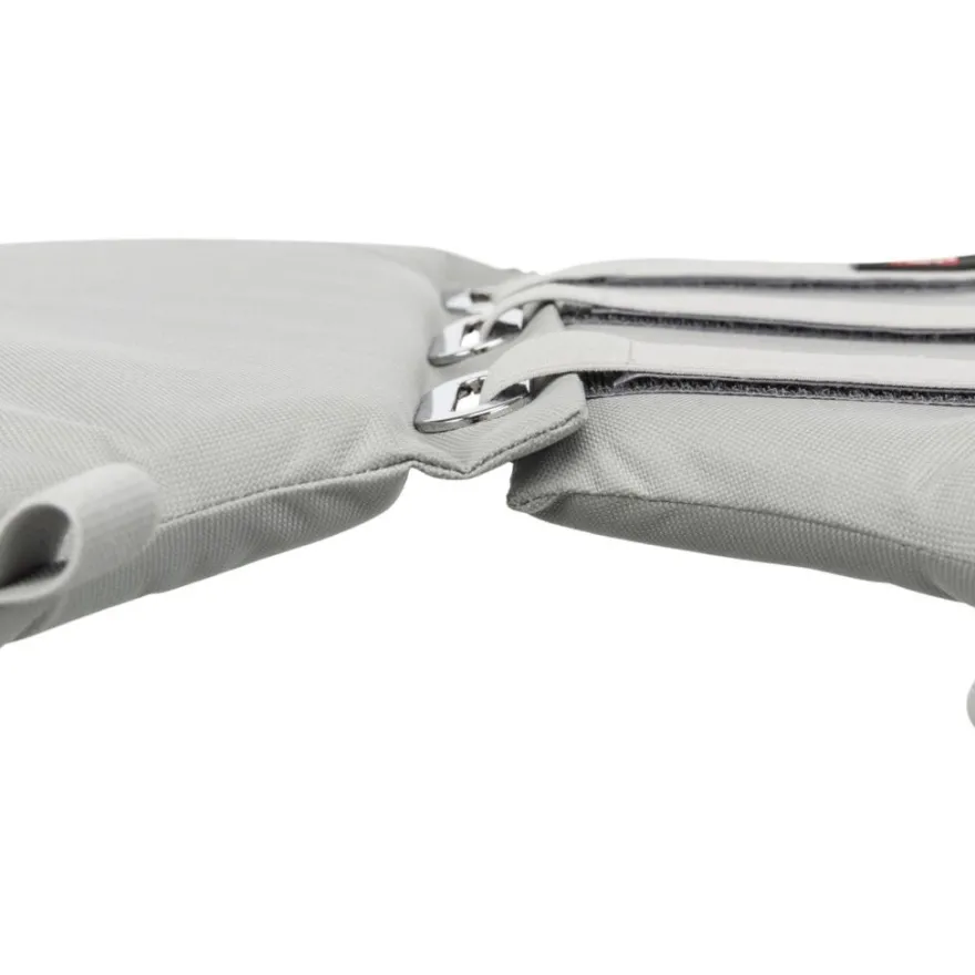 TRIXIE Schutzkragen, Polyester/Schaumstoff, grau | S: 30–34 cm/19.5 cm