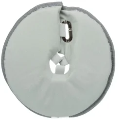 TRIXIE Schutzkragen, Polyester/Schaumstoff, grau | S: 30–34 cm/19.5 cm