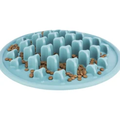 TRIXIE Slow Feeding Futtermatte Pillars , blau | ø 35 cm