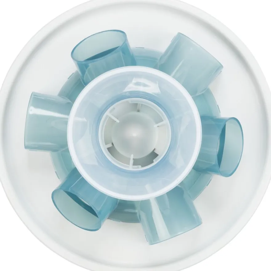 TRIXIE Slow Feeding Tunnel, blau/grau | ø 28 × 14 cm