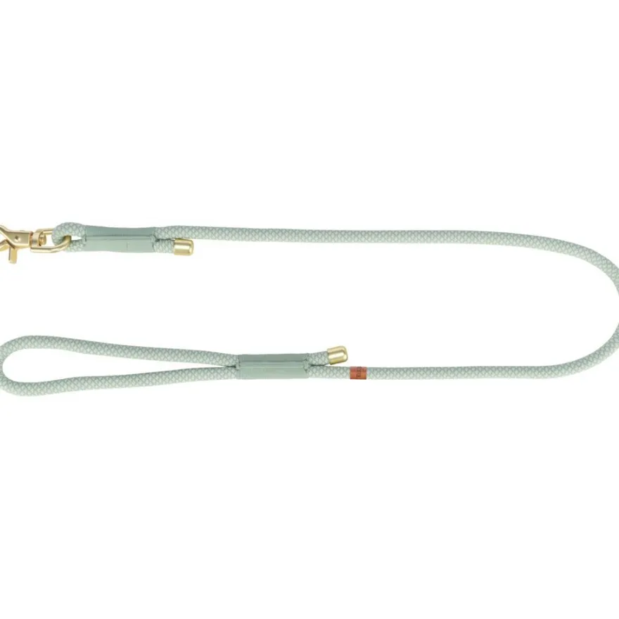 TRIXIE Soft Rope Leine, 1m, salbei/mint | M–L: 1.00 m/ø 10 mm