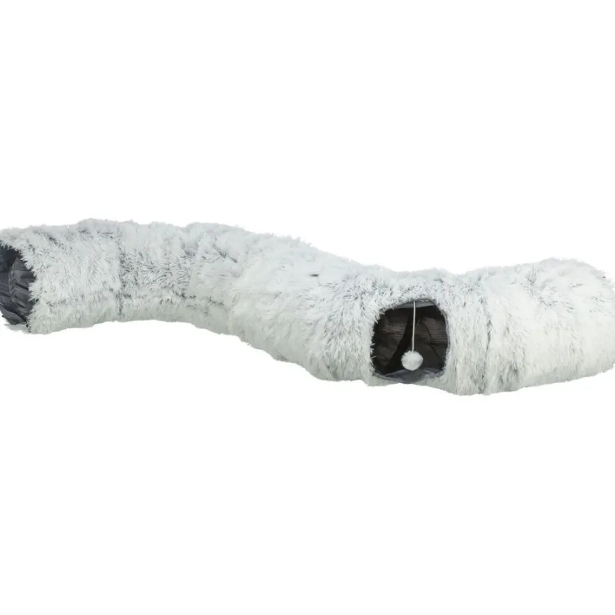 TRIXIE Spieltunnel Harvey, grau | ø 25 × 160 cm