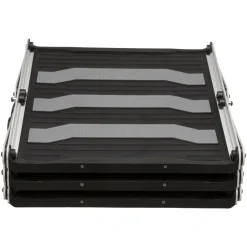 TRIXIE 3-stufige Falt-Treppe, Aluminium/Kunststoff/TPR