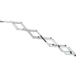 TRIXIE 4-stufige Falt-Treppe, Aluminium/Kunststoff/TPR