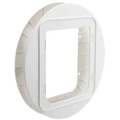 TRIXIE SureFlap Montageadapter für Freilauftür #38550, weiß | ø 38 cm