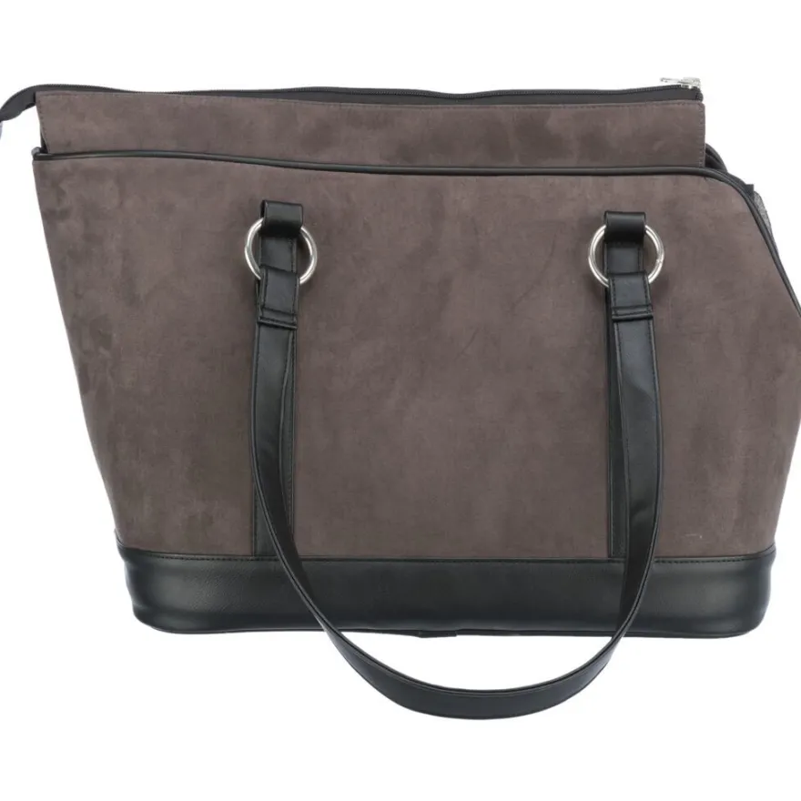 TRIXIE Tasche Alfie, grau | 21 x 30 x 43 cm