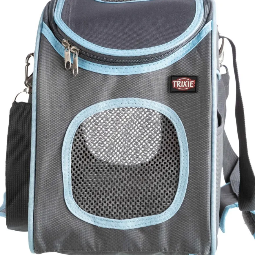 TRIXIE Tasche Alison, grau/blau | 20 x 29 x 43 cm