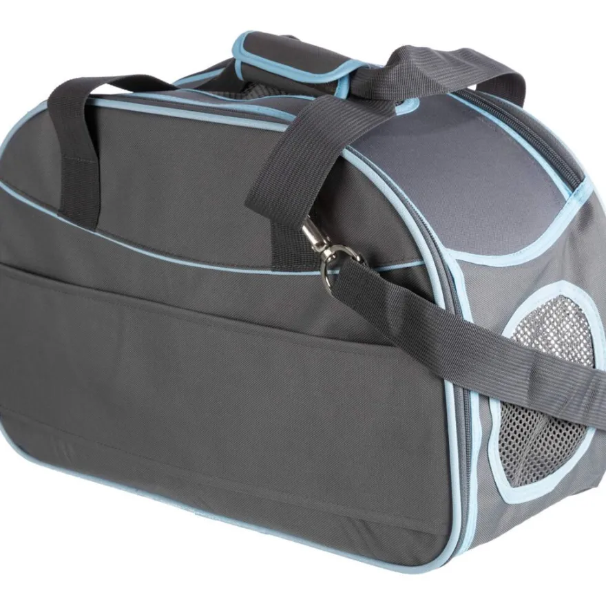 TRIXIE Tasche Alison, grau/blau | 20 x 29 x 43 cm