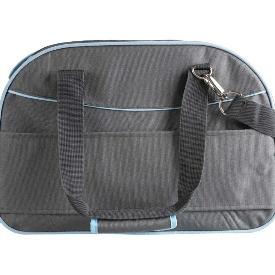 TRIXIE Tasche Alison, grau/blau | 20 x 29 x 43 cm