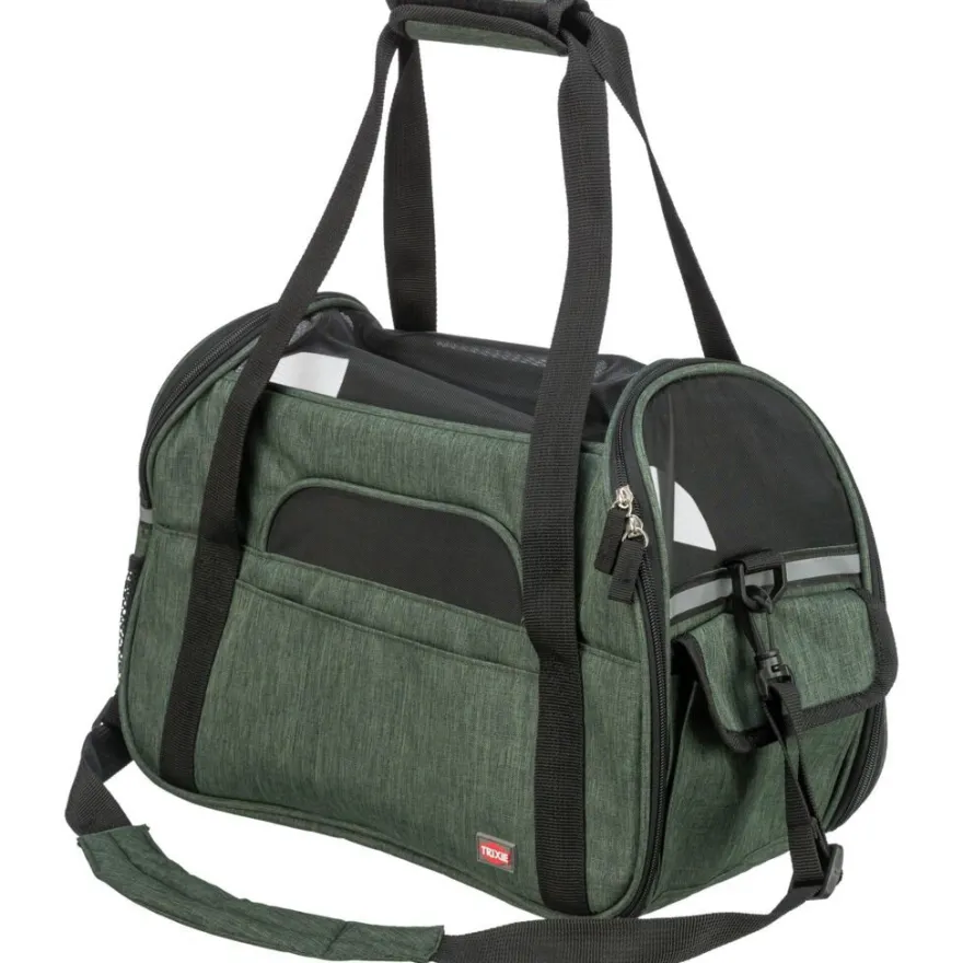 TRIXIE Tasche Madison, olivgrün | 19 x 28 x 42 cm
