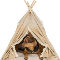 TRIXIE Tipi Boho, beige | 55 x 65 x 55 cm