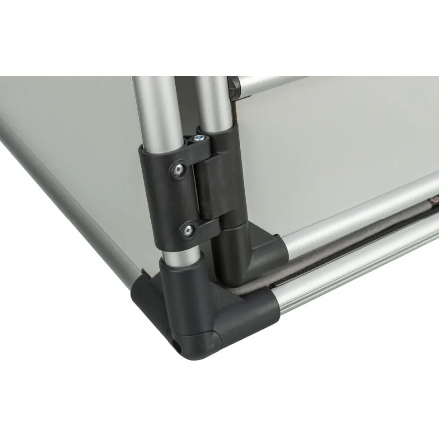 TRIXIE Transportbox, Aluminium, hellgrau/silber | M: 55 x 62 x 78 cm