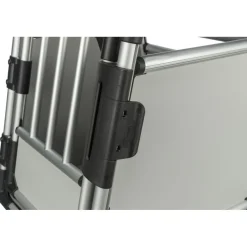 TRIXIE Transportbox, Aluminium, hellgrau/silber | M: 55 x 62 x 78 cm