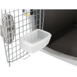 TRIXIE Transportbox Gulliver, hellgrau/dunkelgrau | 52 x 51 x 72 cm