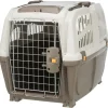 TRIXIE Transportbox Skudo 4, taupe/sand | S–M: 48 x 51 x 68 cm