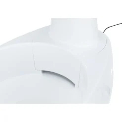 TRIXIE Trinkbrunnen Curved Stream, weiß | 2,5 l/25 × 24,5 × 35 cm