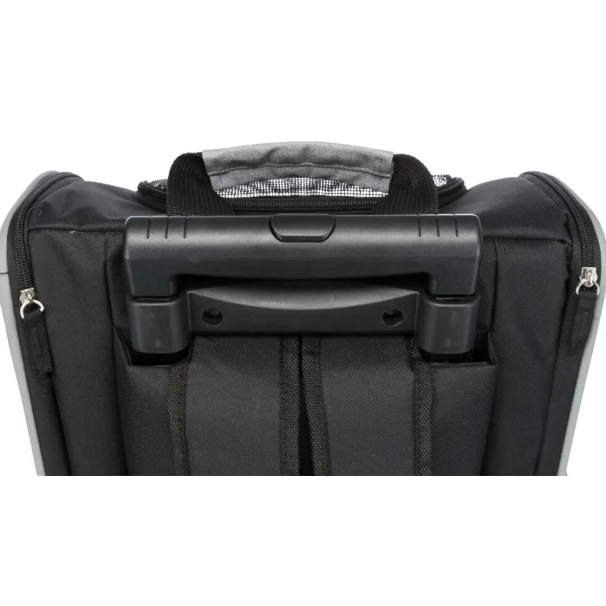 TRIXIE Trolley/Rucksack, schwarz/grau | 32 x 45 x 25 cm