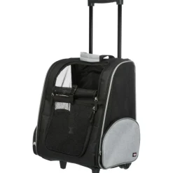 TRIXIE Trolley/Rucksack, schwarz/grau | 32 x 45 x 25 cm