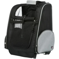 TRIXIE Trolley/Rucksack, schwarz/grau | 32 x 45 x 25 cm
