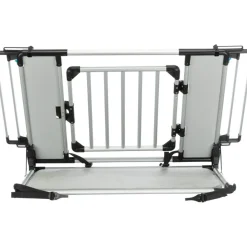 TRIXIE Universal-Heckgitter, hellgrau/silber | 94–114 × 69 × 53 cm