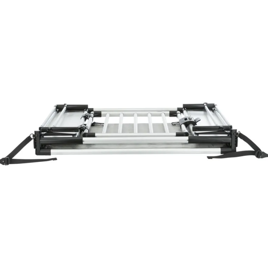 TRIXIE Universal-Heckgitter, hellgrau/silber | 94–114 × 69 × 53 cm
