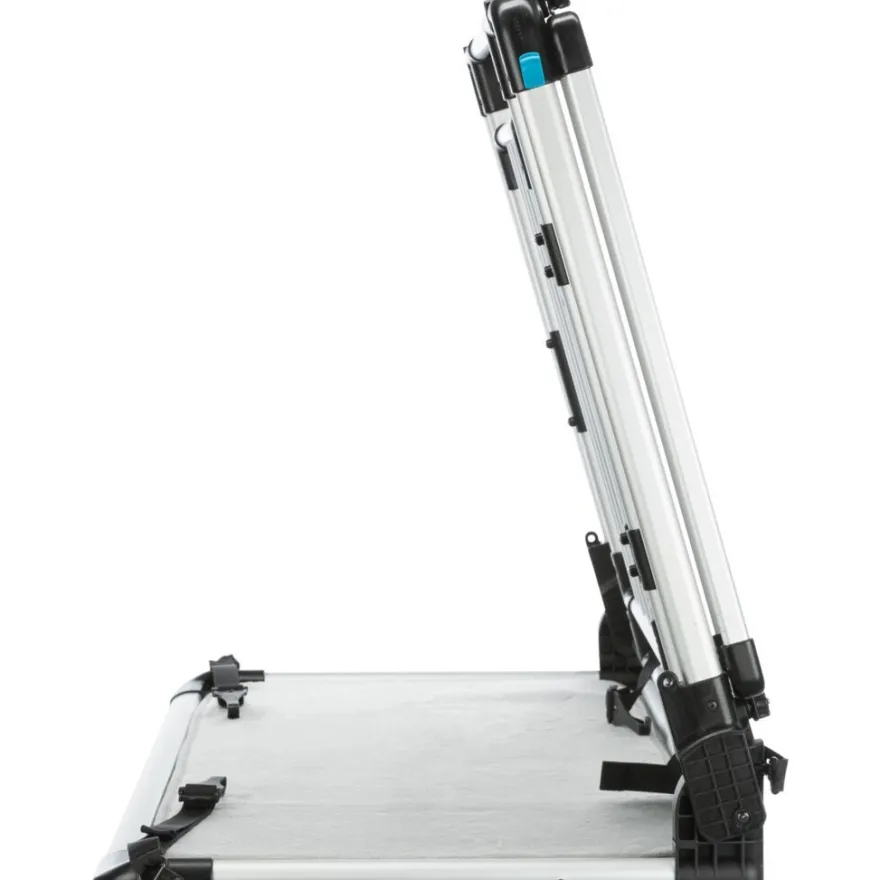 TRIXIE Universal-Heckgitter, hellgrau/silber | 94–114 × 69 × 53 cm