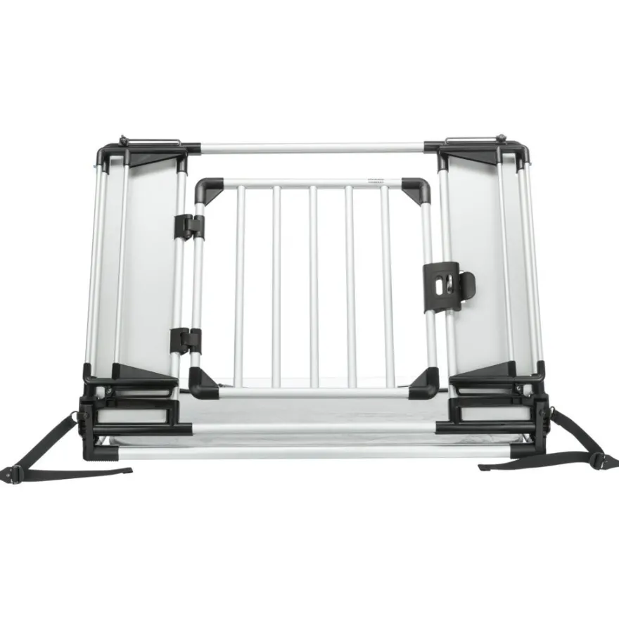 TRIXIE Universal-Heckgitter, hellgrau/silber | 94–114 × 69 × 53 cm