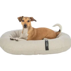TRIXIE Vital Bett CityStyle, oval, creme | 75 x 60 cm