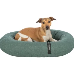 TRIXIE Vital Bett CityStyle, oval, dunkelgrün | 75 x 60 cm