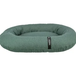 TRIXIE Vital Bett CityStyle, oval, dunkelgrün | 75 x 60 cm