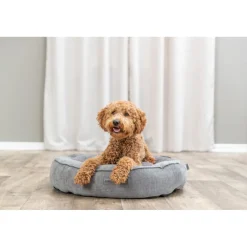 TRIXIE Vital Bett Lennox, rund, grau | ø 50 cm