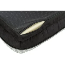 TRIXIE Vital Bett Lino, eckig, schwarz/grau | 70 x 55 cm
