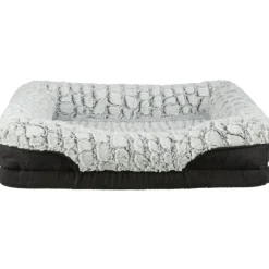 TRIXIE Vital Bett Lino, eckig, schwarz/grau | 70 x 55 cm